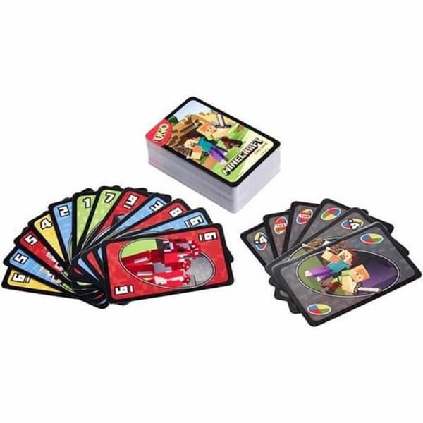 Brætspil Mattel Uno Minecraft