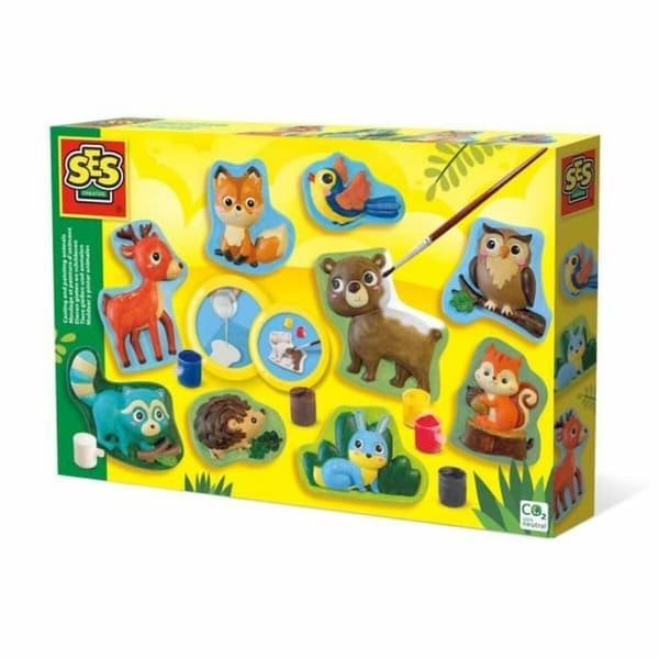 Tegningssæt SES Creative Forest animals