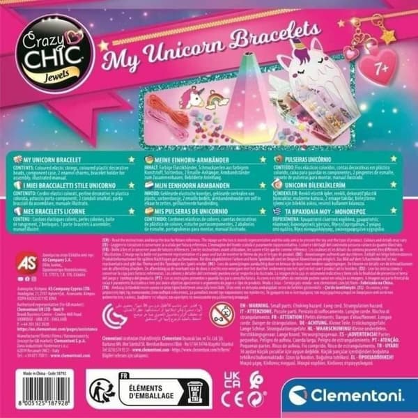 Lasihelmet Clementoni Crazy Chic