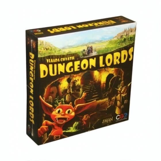 Festligt Dungeon Lords brädspel - Vit - Blandat