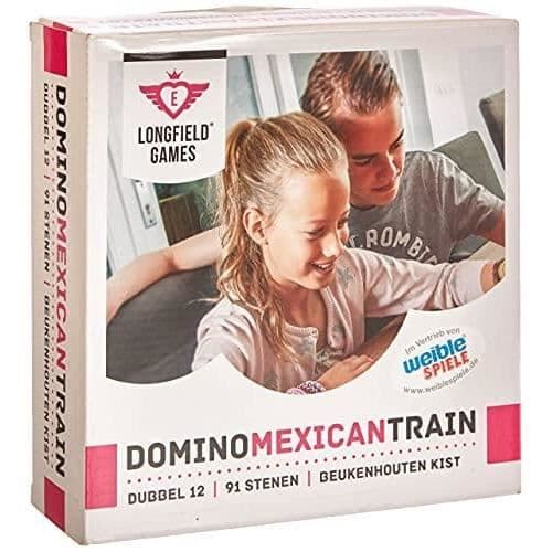Weiblespiele 04394 Mexican-Train Domino Game Double 12