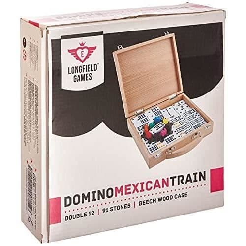 Weiblespiele 04394 Mexican-Train Domino Game Double 12