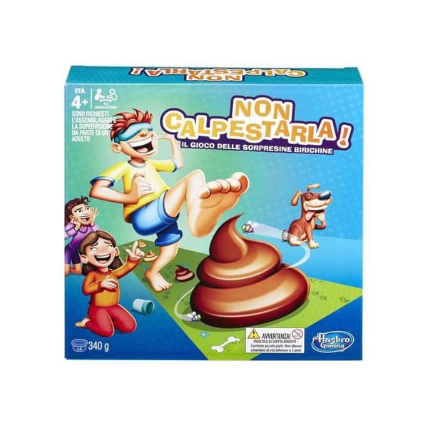 Hasbro Gioco in Scatola non Calpestarla !, 4 år, Pojke-tjej, Flerfärgad, Box