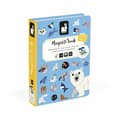 Miniatyrbild 1 av 6: Magnéti'Book Polardjur - Magnetiskt utbildningsspel 30 magneter + 10 modeller - Barnleksak i FSC-kartong - Från 3 år