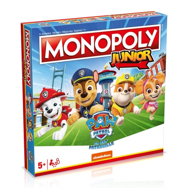 Monopoly Junior - PAW Patrol : La Pat' Patrouille