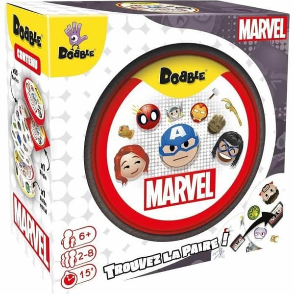 Utbildningsspel Asmodee Dobble: Marvel