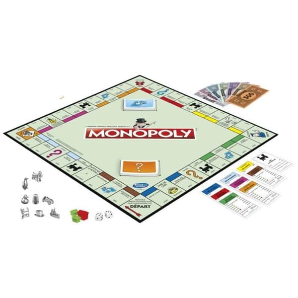 Classic Monopol - Spel för familj och barn - 2 till 6 spelare - från 8 år