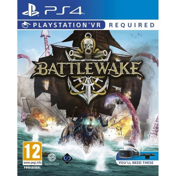 Battlewake - VR-exklusivt sjökrigs spel - Pirat härskare - Massiv stridsredo skepp - Gamla magier