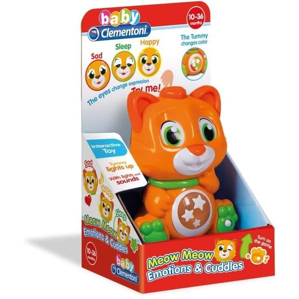 CLEMENTONI Baby - Kattungen av känslor - Uppvaknande spel