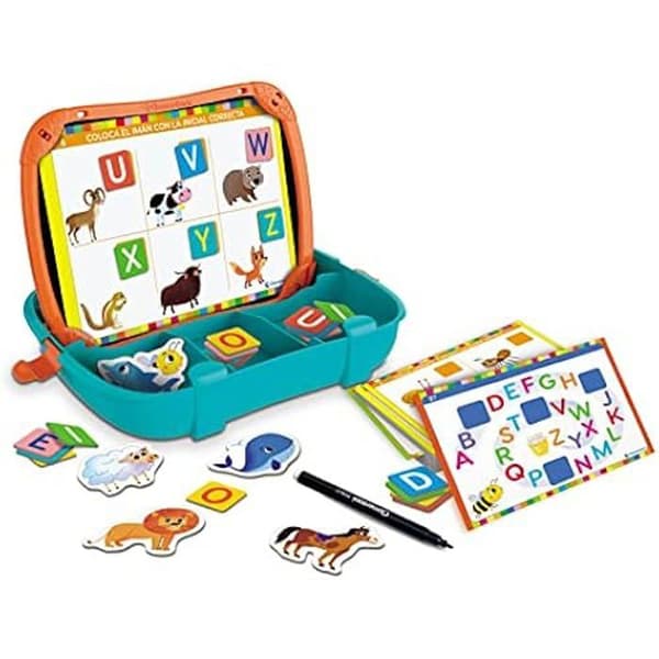 Pedagogiskt spel - Clementoni - Alphabet Education magnetfodral - Flerfärgad - från 3 år och uppåt