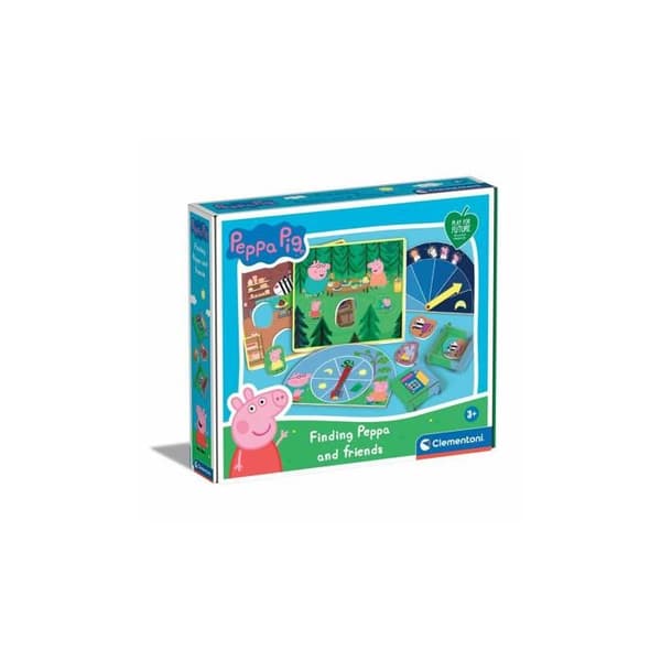 Brädspel - CLEMENTONI - Peppa Pig - 17 bitar - För barn från 3 år och uppåt