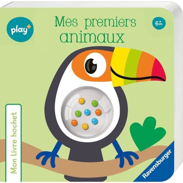 Ravensburger play+, Min Ranglebok - Mina första djur, Bok, Första åldern, bebis