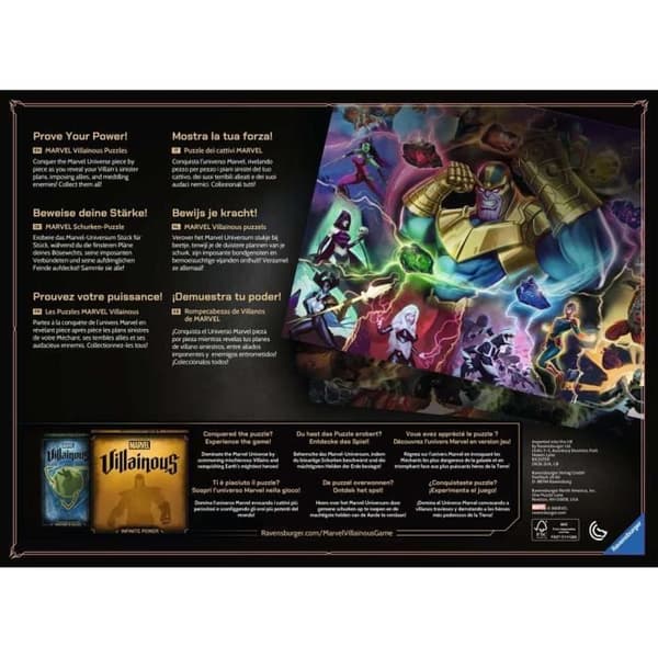 Brädspel - RAVENSBURGER - Marvel Villainous - Taskmaster - 2 spelare eller fler - 30 min