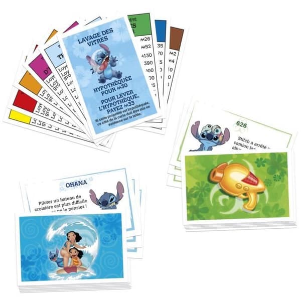 Monopoly Stitch, Brädspel, 2 till 4 spelare, 30 minuter, Disney Lilo &amp; Stitch Edition, 8 år och uppåt