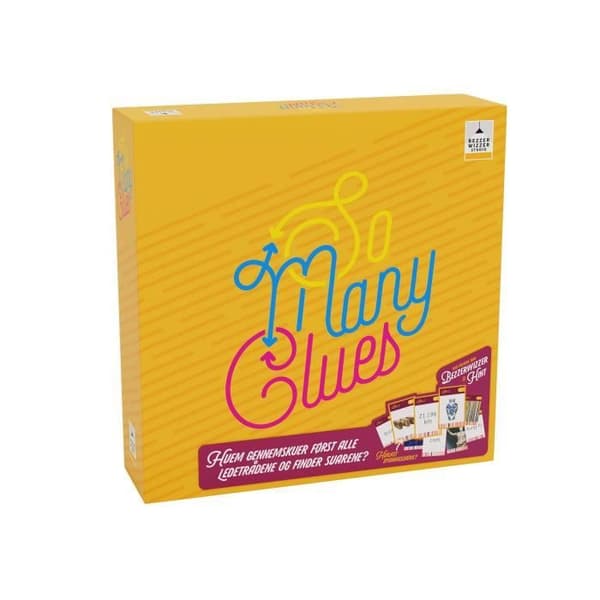 ASMODEE BEZZERWIZZER - SÅ MÅNGA CLUES (DK) (BEZ1080DK)