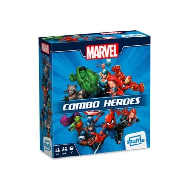 Kortspel - CARTAMUNDI - Blanda - Marvel Heroes Assemble - Vuxen - Svart - 15 min - 8 år gammal - Marvel