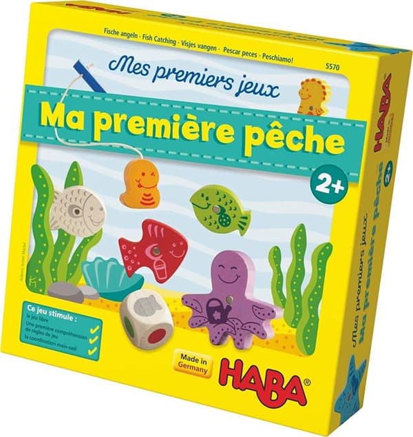 HABA - Mina första spel - Mitt första fiske - Mete - 2 år och uppåt, 5570