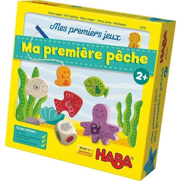 HABA - Mina första spel - Mitt första fiske - Mete - 2 år och uppåt, 5570