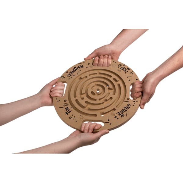 Runt labyrintspel 34 cm – utmana din skicklighet