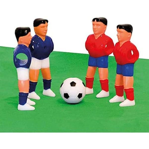 DV SPORT Deves Player bordsfotbollsspel - Plast - Separata ben - Spanien Frankrike - 22 enheter - PL1000