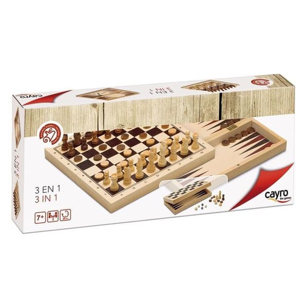 Cayro - schack, dam och backgammon