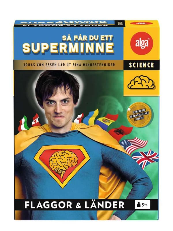 Så får du ett Superminne - Flaggor & Länder