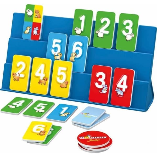 MyRummy Junior brädspel - SCHMIDT OCH SPIELE - Mixat - Från 5 år