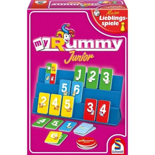 MyRummy Junior brädspel - SCHMIDT OCH SPIELE - Mixat - Från 5 år