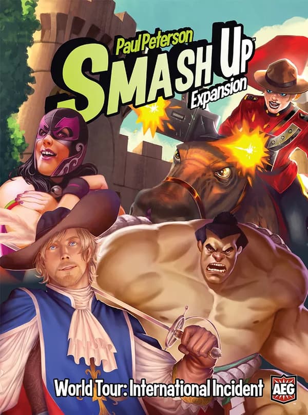 Smash Up: World Tour - International Incident - Brætspil