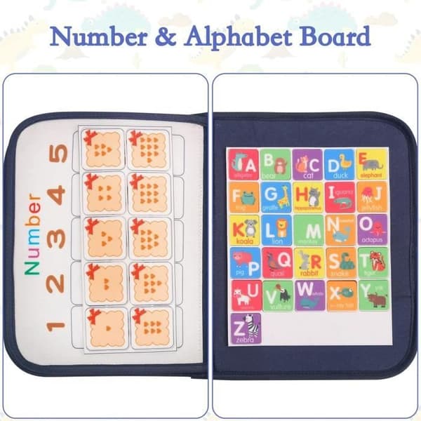Utbildningsleksak - Withosent - Busy Board Montessori - 20 livskompetenser - Flerfärgad - 3 år och äldre