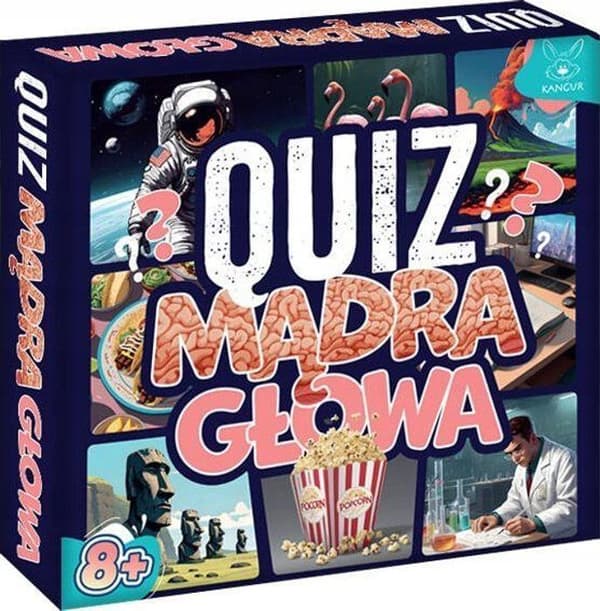 Frågespel - svar Kangur Quiz från spelet Kangourou Wise Head 41190