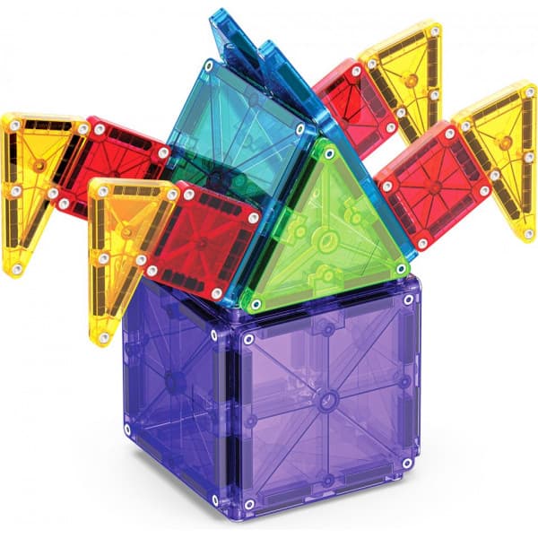 MAGNA-TILES & microMAGS Kombinations magnetbygge sæt, 46 dele
