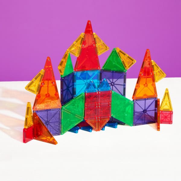 MAGNA-TILES & microMAGS Kombinations magnetbygge sæt, 46 dele