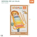 Miniatyrbillede 7 af 7: Xylofon Woomax Løve Træ 16 x 2,5 x 26 cm (6 enheder)