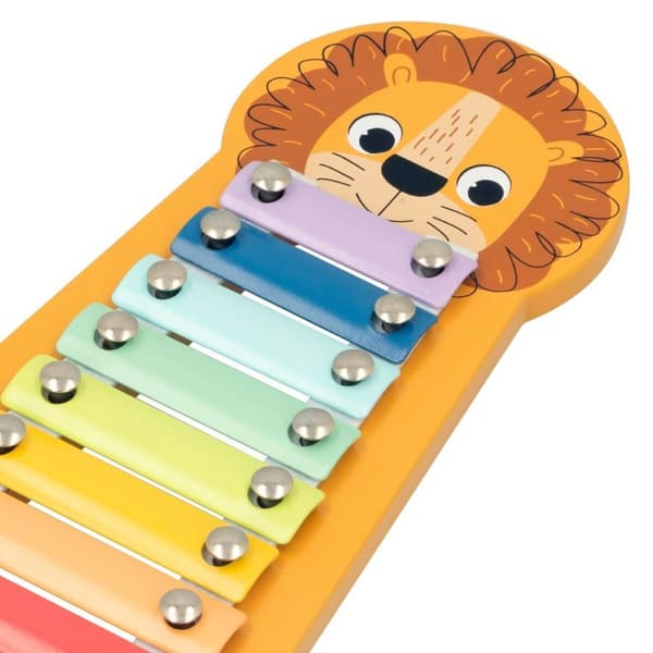 Xylofon Woomax Løve Træ 16 x 2,5 x 26 cm (6 enheder)
