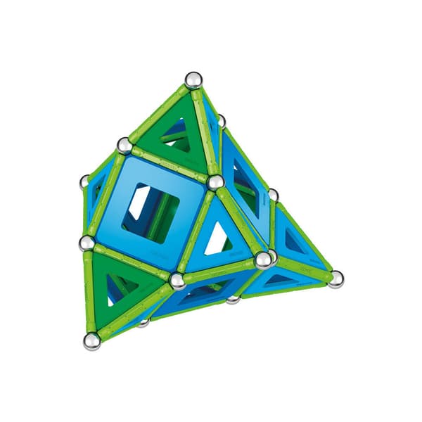 Geomag Magnetic Rods Classic 114 deler - kreativ konstruksjonslek med magnetiske paneler