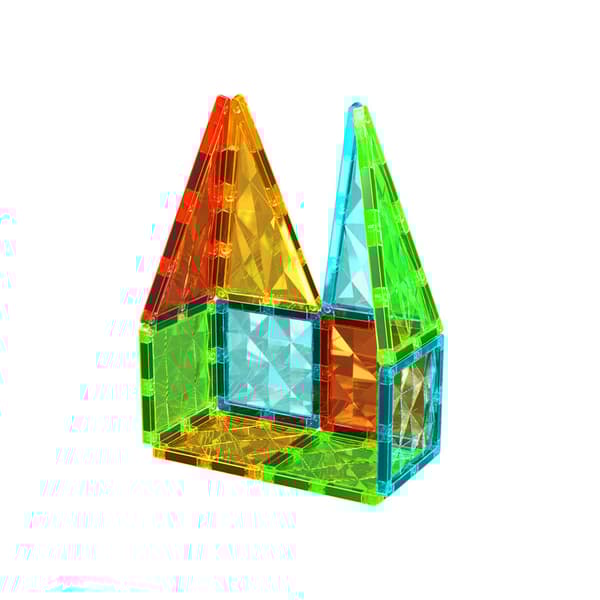 Geomag Magnetic Tiles Gems 16 kpl - luovaa leikkiä magneettisilla rakennuspalikoilla