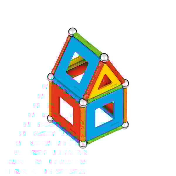 Geomag Magnetic Rods SuperColor 52 kpl - värikäs rakennussarja