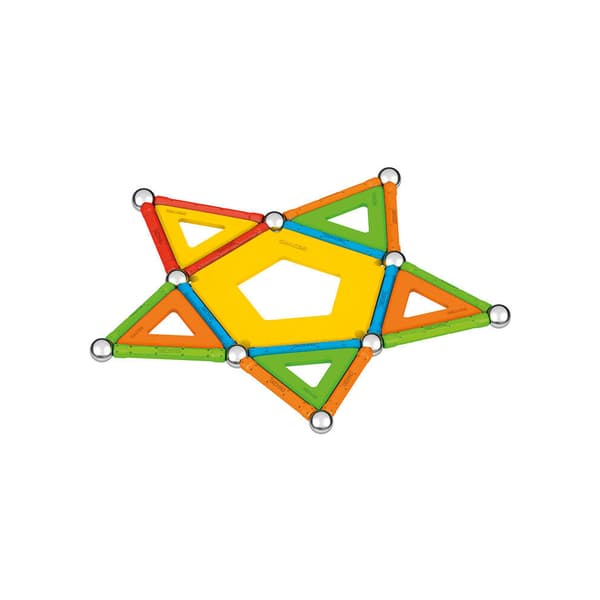 Geomag Magnetic Rods SuperColor 52 kpl - värikäs rakennussarja