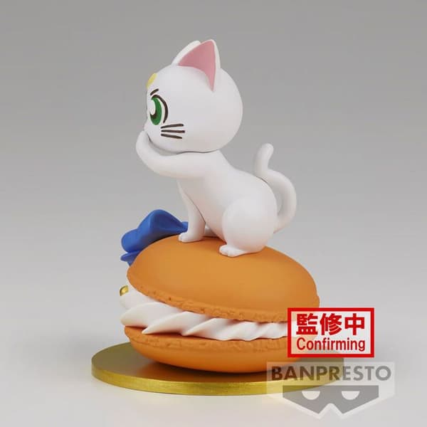 Figur med figur - Banpresto - Pretty Guardian Sailor Moon - Artemis - Ruban Grand - Fluffy Puffy