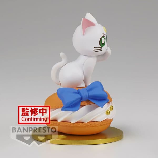 Figur med figur - Banpresto - Pretty Guardian Sailor Moon - Artemis - Ruban Grand - Fluffy Puffy