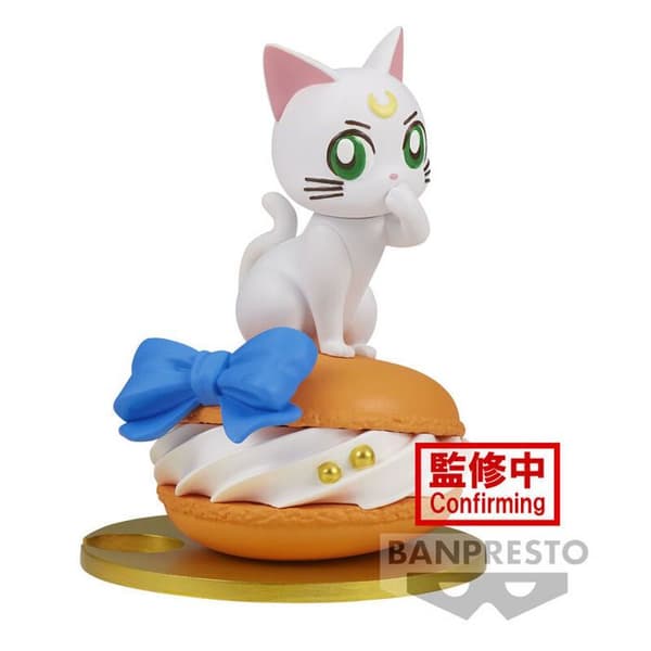 Figur med figur - Banpresto - Pretty Guardian Sailor Moon - Artemis - Ruban Grand - Fluffy Puffy