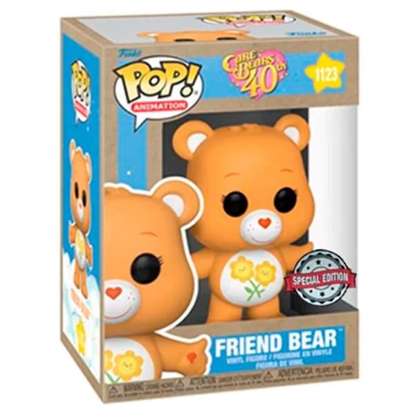 Figurine Funko Pop Care Bears 40-årsjubileum Vän Bear Exklusiv