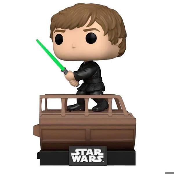 Figurine Funko Pop Deluxe Star Wars Luke Skywalker Exclusiv
