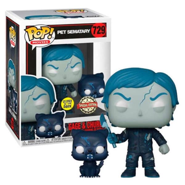 Figurine Funko Pop Pet Sematary Gage &amp; Church Exklusiv
