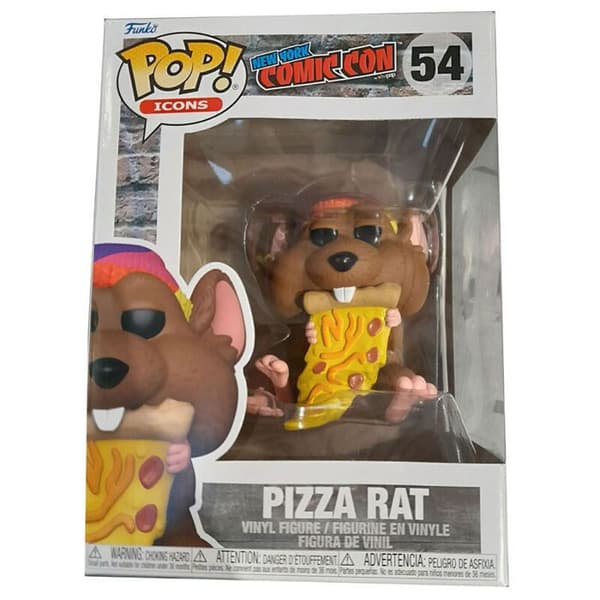 Figurine Funko POP New York Comiccon Pizza Rat