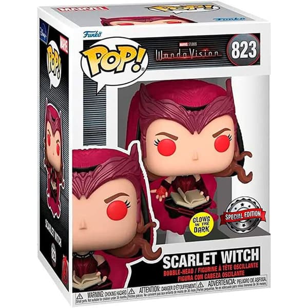 Figurine Funko POP Marvel Wanda Vision Scarlet Witch Exclusive