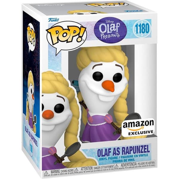 Funko Pop Figure - Funko - Olaf Present Olaf som Rapunzel Exclusive - Gul - Exklusiv - 3 år+