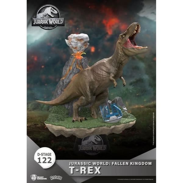 Beast Kingdom Toys Jurassic World: Fallen Kingdom D-Stage Diorama T-Rex figur