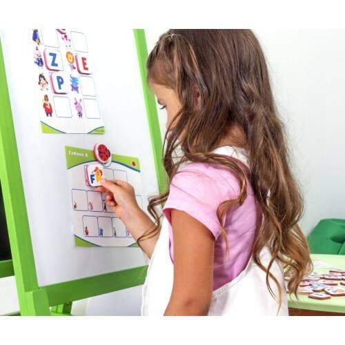 MAGNEETTIPELI ENGLANTI LASTEN KORTIT MAGNETIT PUZZLE ROTER KAFER